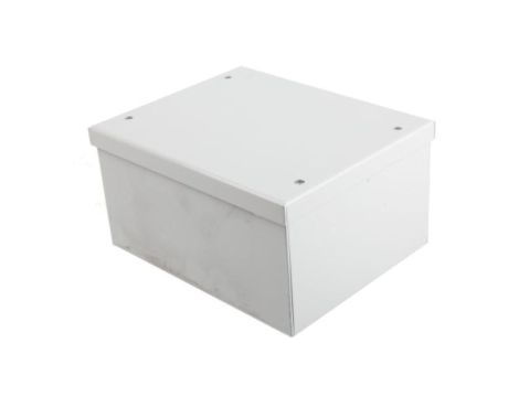 Obudowa urządzeń elektronicznych, Stal walcowana na zimno, Szary, 120 x 150 x 80mm, RS PRO