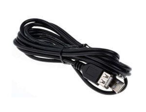 Przedłużacz USB, dł. 3m, kolor: Czarny