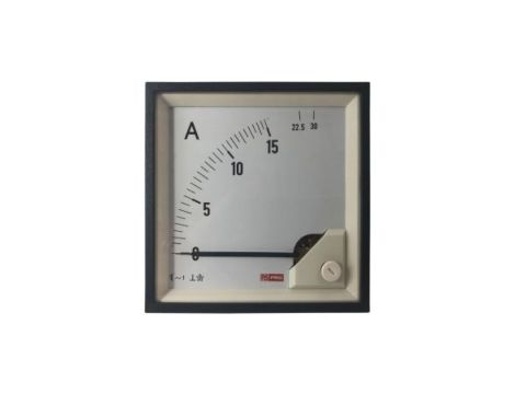Amperomierz analogowy panelowy 30 (Input)A AC -10C do +65C RS PRO