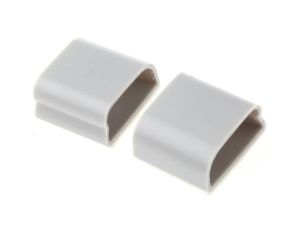 Spinka do kabli Zacisk do kanału, 9.5mm, materiał: PVC, Samoprzylepny, 28.5 x 25.4 x 13.8mm, RS PRO