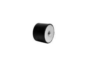 Nóżka z gwintem, M3, Ø 6mm, materiał: Guma, stal 35Shore A, RS PRO