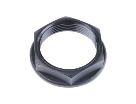 Nakrętka do dławnic kablowych, M32, kolor: Czarny, materiał: PA 6, RS PRO