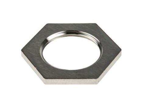 Nakrętka do dławnic kablowych, M25, materiał: Stal nierdzewna, RS PRO 471-1401 /10 szt,/