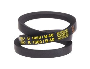 Pas napędowy, profil B, materiał: PET, guma, 17mm x 11mm x 1.01m, RS PRO