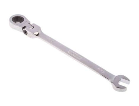 Uniwersalny klucz zapadkowy, roz. 8 mm, dł. 136 mm, materiał: Stal chromowo-wanadowa, RS PRO