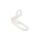 Zacisk typu P, Ø zew. 9.5mm, szer. 13mm, kolor: , kolor: Naturalny, materiał: Nylon