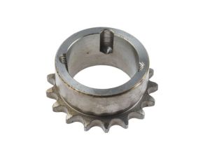 Koło łańcuchowe drabinkowe, 17 zębów, 06B-1, Nakrętka stożkowa, śr toczna: 51.83mm, Stal
