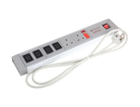 Przedłużacz 2-gniazda 230 V AC Typ G - brytyjski 2m 374171