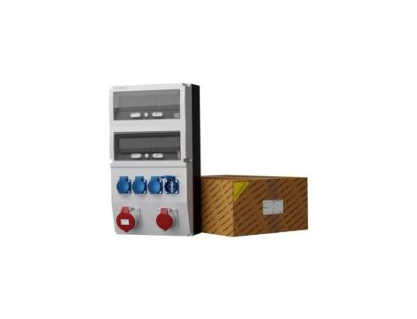 Rozdzielnica budowlana eXT 32A 16A 4x230V Schuko Mennekes Doktorvolt 2322