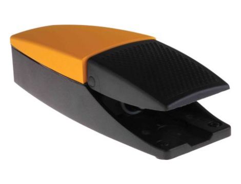 Przełącznik nożny o dużej wytrzymałości IP67 Konstrukcja o dużej wytrzymałości Chwilowy Aluminium odlewane, NC/NO 6 A