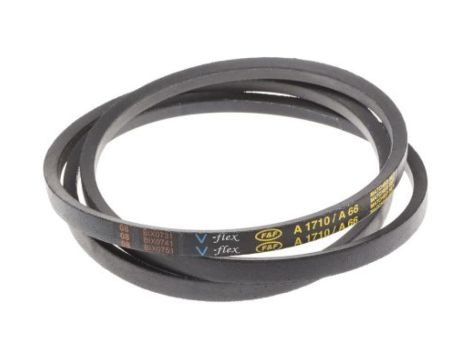 Pas napędowy, profil A, materiał: PET, guma, 13mm x 8mm x 1.67m, RS PRO