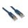 Kabel kategorii 6, Niebieski, Wtyk RJ45/męski RJ45dł.: 3m, mat. koszulki: PVC