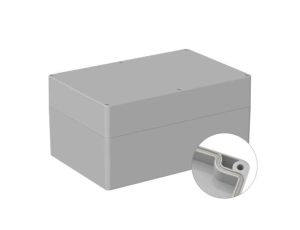 Obudowa ogólnego użytku ekranowana Szary IP66 Silikon, 160.3 x 240.3 x 120mm, RS PRO 5U3