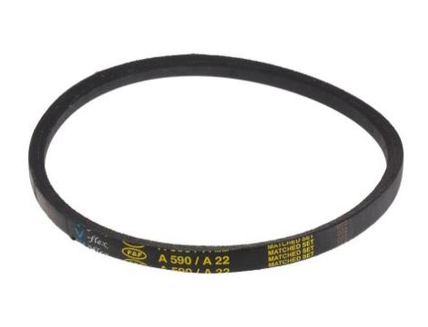 Pas napędowy, profil A, materiał: PET, guma, 13mm x 8mm x 560mm, RS PRO