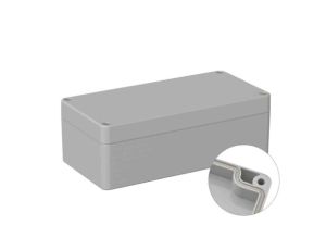 Obudowa ogólnego użytku ekranowana Szary IP66 Silikon, 80 x 160 x55mm, RS PRO 5U2