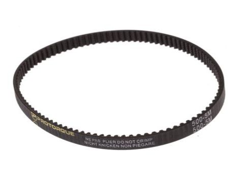 Pas zębaty x 9mm, 500mm, RS PRO