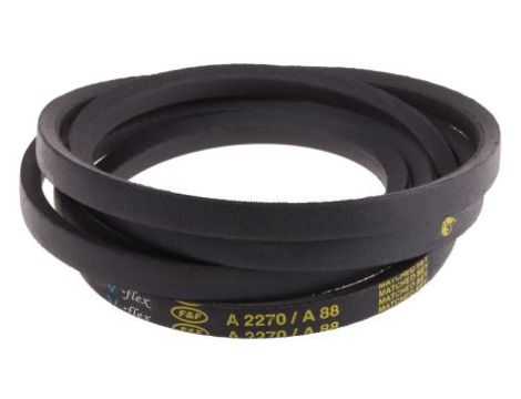 Pas napędowy, profil A, materiał: PET, guma, 13mm x 8mm x 2.24m, RS PRO