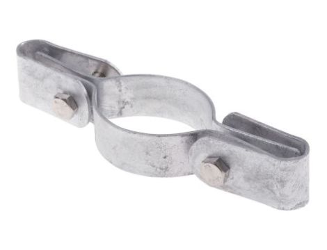Cast Iron Rura okrągła Zacisk panelu, 48.3mm OD RS PRO