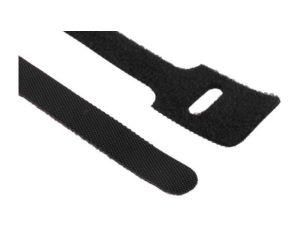 Opaska kablowa z rzepem Czarny, 225mm 25 mm RS PRO Opaska kablowa 179-7166 /10szt./