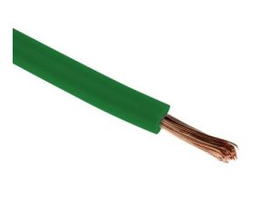 Kabel trzynormowy, dł. 100m 1,5 mm, 21 A, 1 kV DC, 600 V AC, Maks. +105C Zielony Zgodność z trzema normami, RS PRO