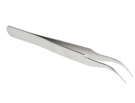 Pęseta, dł. 115, antymagnetyczna, materiał: Stal nierdzewna, RS PRO