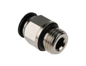 Adapter gwintowany prosty gwint – rura, 20 barów