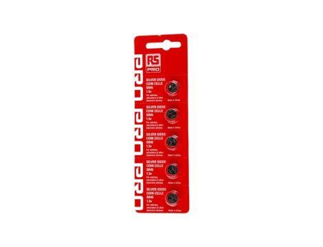 Bateria pastylkowa, SR45, 1.55V, 60mAh, RS PRO