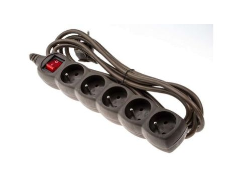 Przedłużacz 5-gniazd 250 V Typ E - gniazdo francuskie 4m 296264