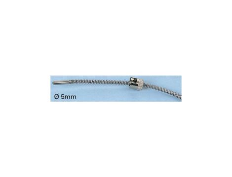 Termopara typ J do +400C 20mm kabel 2.5m, Stal nierdzewna 316 Zgodność z RoHS