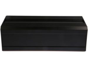 Obudowa radiatora Czarny IP40, 300 x 100 x 86mm, RS PRO