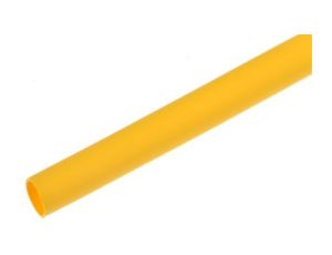 Osłona termokurczliwa żółta 2:1, średnica 3.2mm, dł. 1.2m, RS PRO
