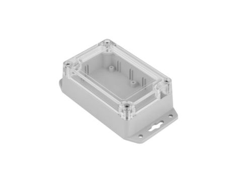 Obudowa Szary z kołnierzem IP68 Silikon, 105 x 70 x 40mm, RS PRO