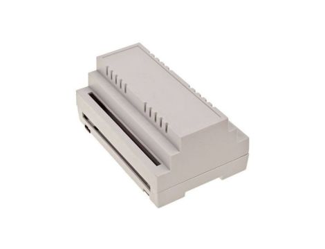 Obudowa DIN, 138.8 x 88.8 x 62.8mm, materiał: ABS, kolor: Jasnoszary, RS PRO