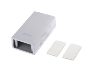 Obudowa urządzeń elektronicznych IP54, ABS, Szary, 150 x 80 x 45mm, RS PRO