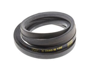 Pas napędowy, profil B, materiał: PET, guma, 17mm x 11mm x 2.54m, RS PRO