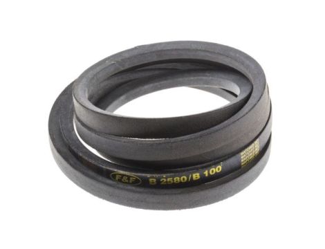 Pas napędowy, profil B, materiał: PET, guma, 17mm x 11mm x 2.54m, RS PRO