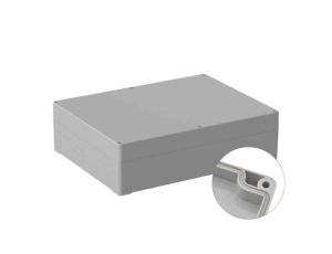 Obudowa ogólnego użytku ekranowana Szary IP65 Silikon, 230 x 300 x 85mm, RS PRO 5U3