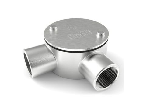 Puszka kątowa, Stal nierdzewna 316 20mm IP67 RS PRO