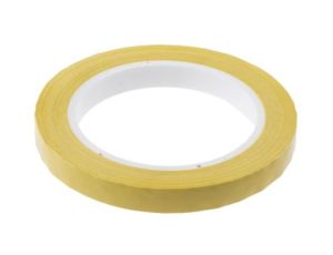 Taśma izolacyjna, kolor Żółty 4500V, 12mm x 66m, grubość 0.06mm AT4004, RS PRO