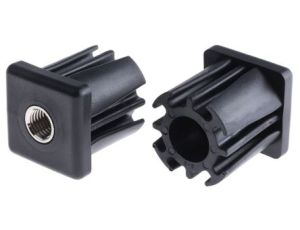 Wkładka gwintowana do rury, profil: Kwadrat, 50 x 50 x 55mm, M16