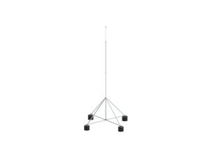 Maszt izolowany na czworonogu do zwodów poziomych wysokich 6m aluminium 65.6 AL IZ 3P CZ 65336009