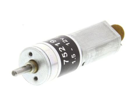 Motoreduktor DC, 115 mA, 0.47 W, 77 obr./min, 449 gcm, RS PRO