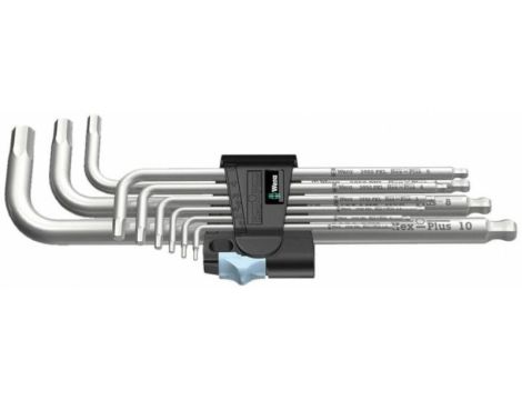 3950 PKL/9 ZESTAW KLUCZY IMBUSOWYCH INOX