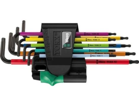 967/9 TX TORX® BO Multicolour Zestaw T8-T40