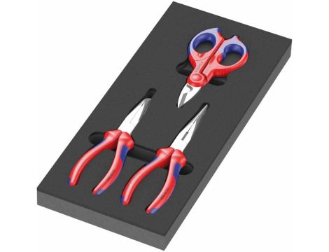 9780 Wkładka piankowa z 3 szczypcami KNIPEX