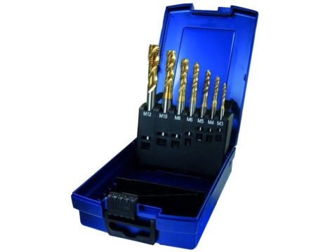 ZESTAW GWINTOWNIKÓW DIN371/376C HSS-E/TIN M3-M12