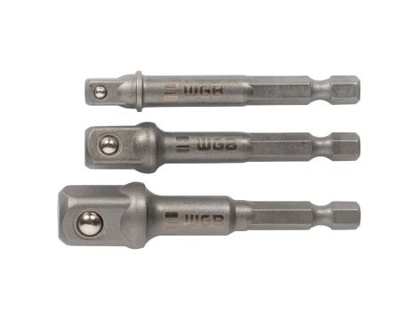 ADAPTERY MASZYNOWE E6.3-1/4" (1/4+3/8+1/2) KPL.