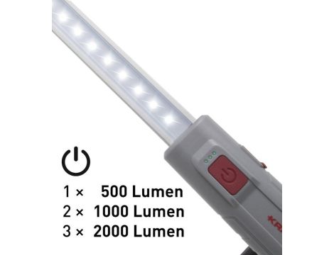 LAMPA BONNET LED 20W/50SMD AKU POD MASKĘ - 3