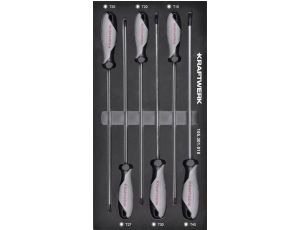 Zestaw 6 wkrętaków TORX XXL w piance EVA