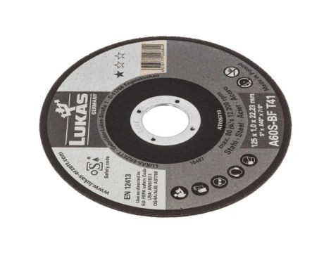 TARCZA T41 * 125x1,0 A60S-BF STAL - 2